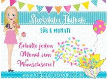 Stickdatei Flatrate 6 Monate